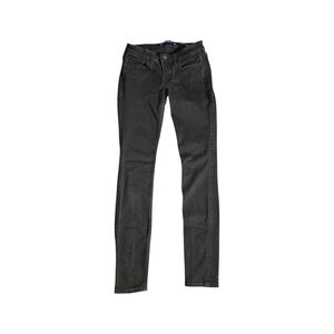 Hollister Low Rise Super Skinny Black Jeans